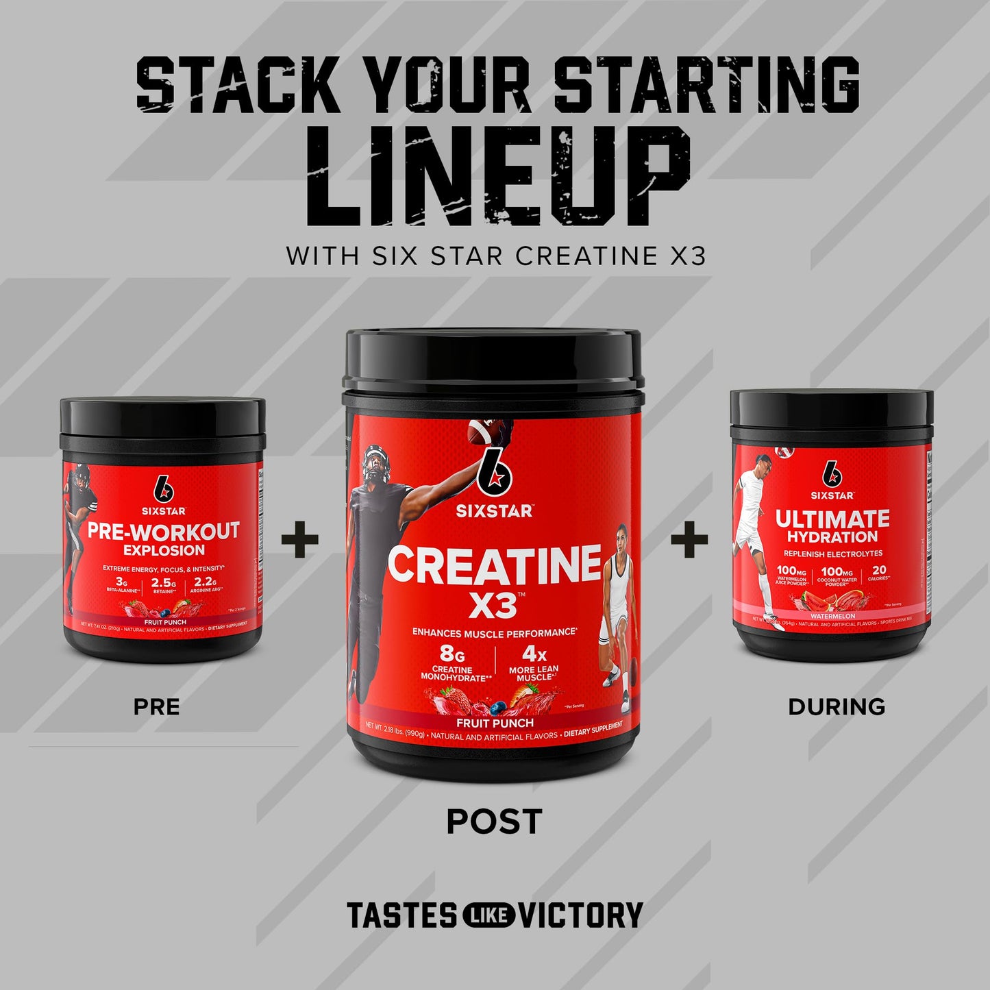 Six Star Creatine Monohydrate Powder 35 Servings