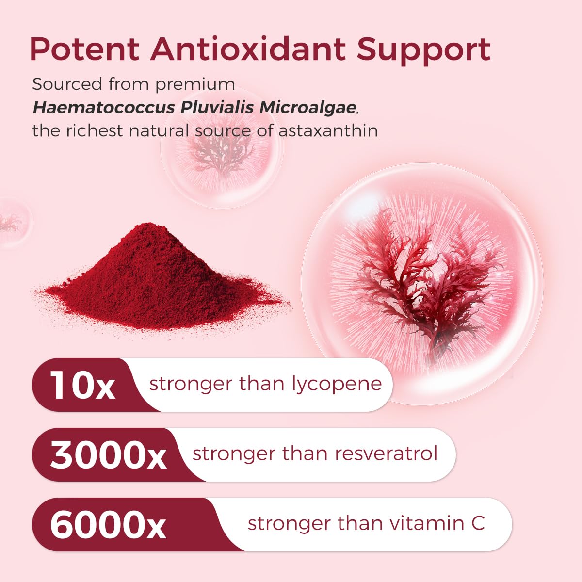 AiVital Astaxanthin 12mg Capsule, 60 Capsules