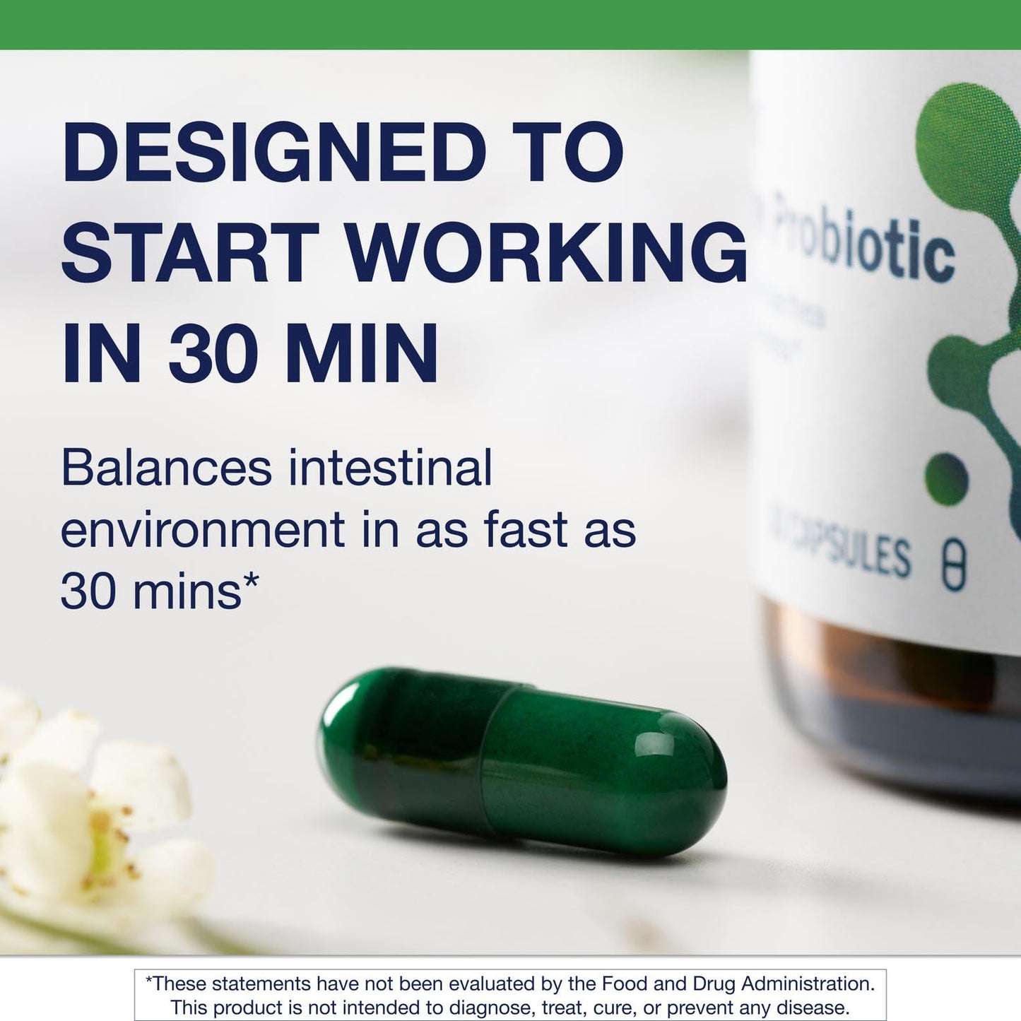 Metagenics UltraFlora Acute Care Probiotic Capsules, 30 Count
