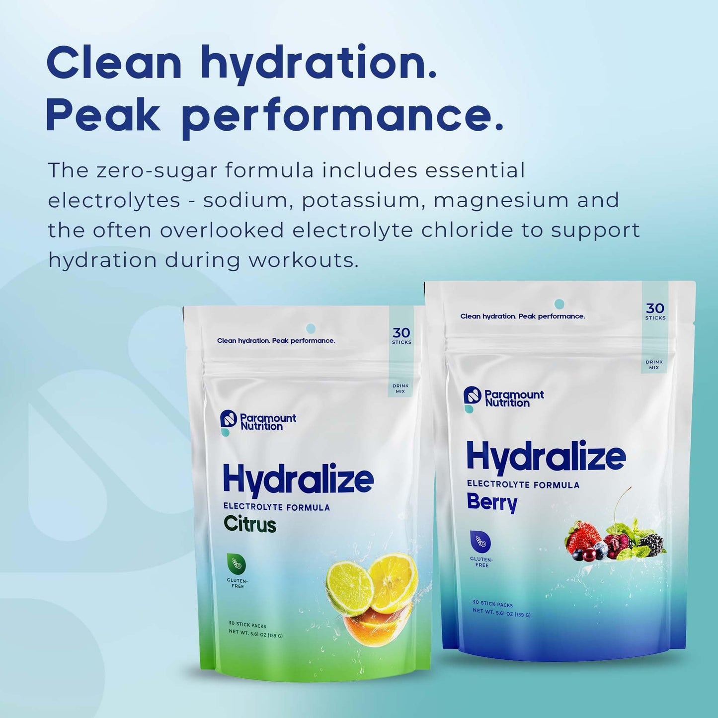 Hydralize Electrolyte Powder Packets 30 Sticks