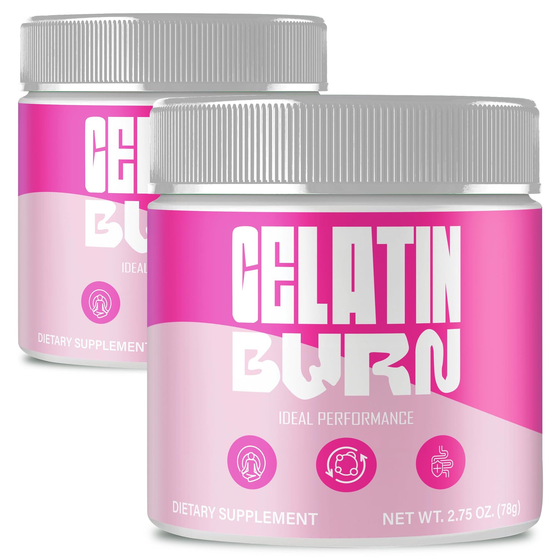 Ideal Performance Gelatin Burn Powder 5.5 Ounce (Pack of 2)