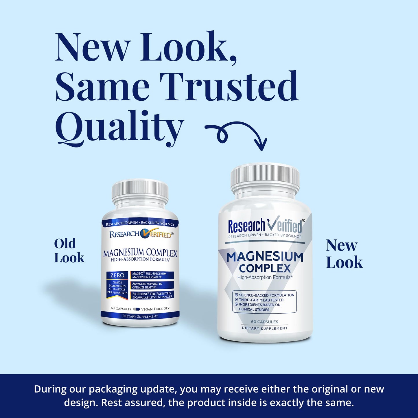 Research Verified Magnesium Complex Capsules, 180 Capsules