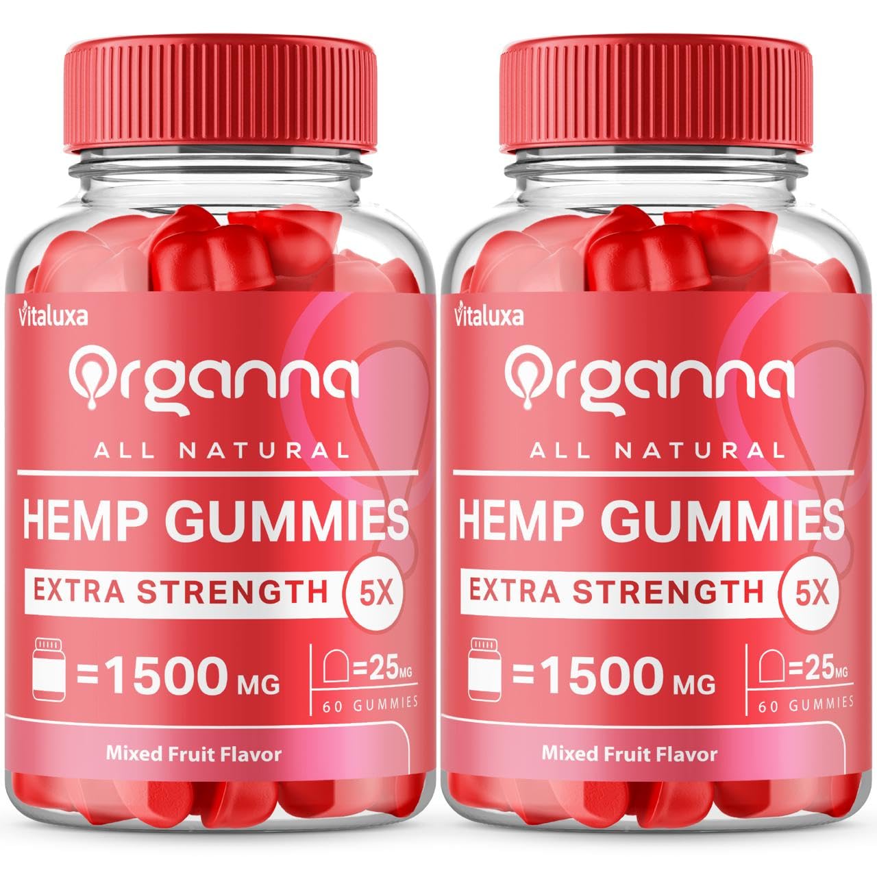 Vitaluxa Organna Gummies, 120 Gummies