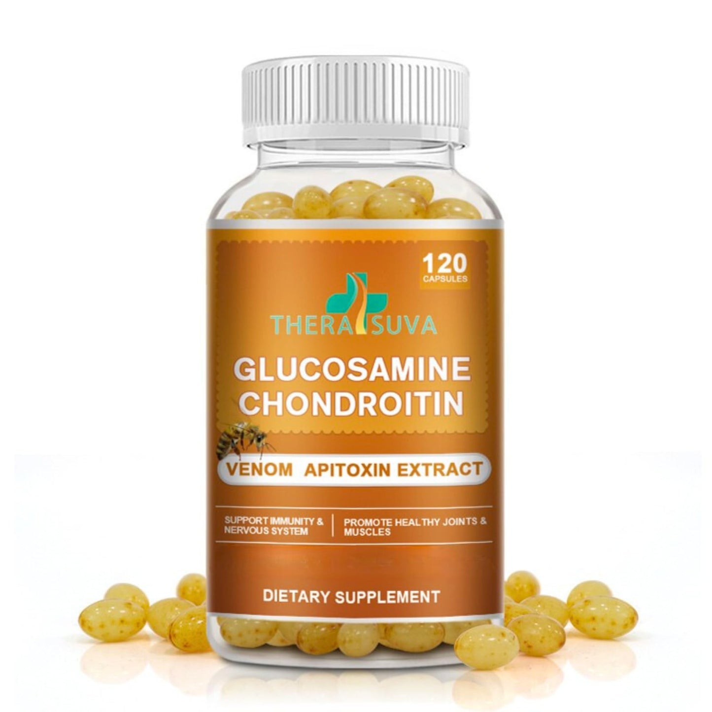 TheraSuva Glucosamine Chondroitin Complex MSM Softgels 120