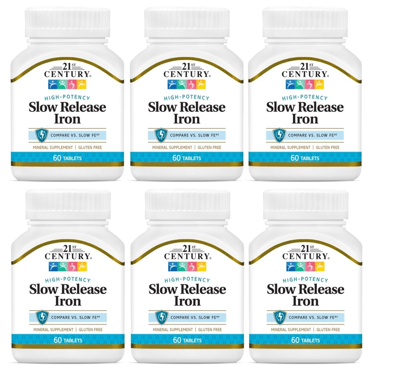 21st Century Slow Release Iron 360 Tablets