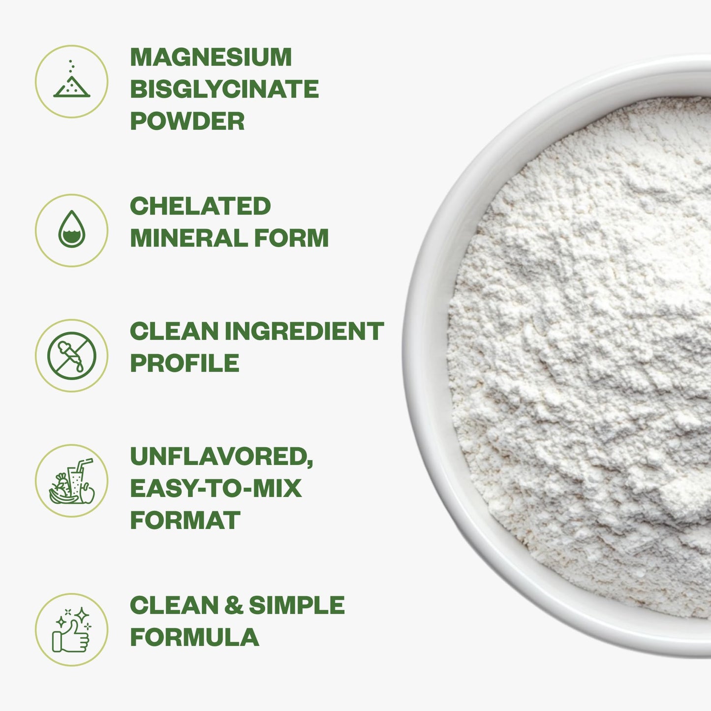 Purusure Magnesium Bisglycinate Chelate Powder, 8.82 Ounce (Pack of 1)