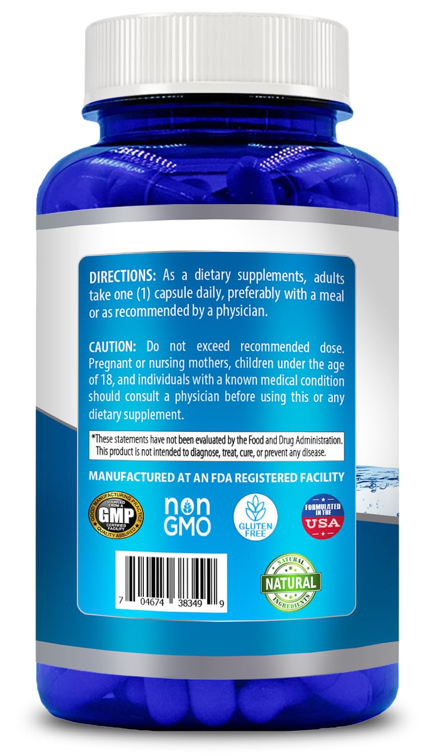 Generic Natural Vitamin Nicotinamide with Resveratrol 600mg (Vitamin B-3) 120 Veggie Capsules