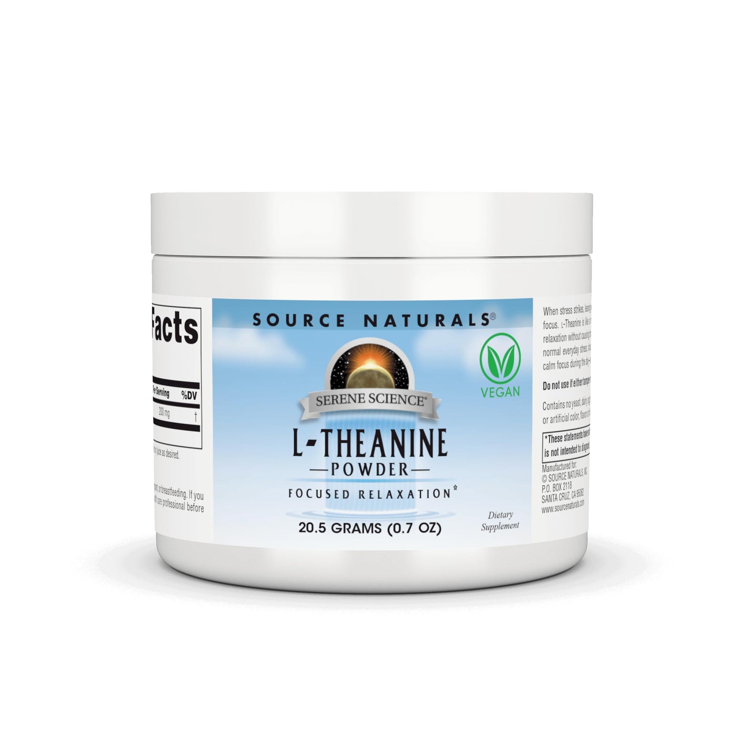 Source Naturals Serene Science L-Theanine Powder 0.7 oz