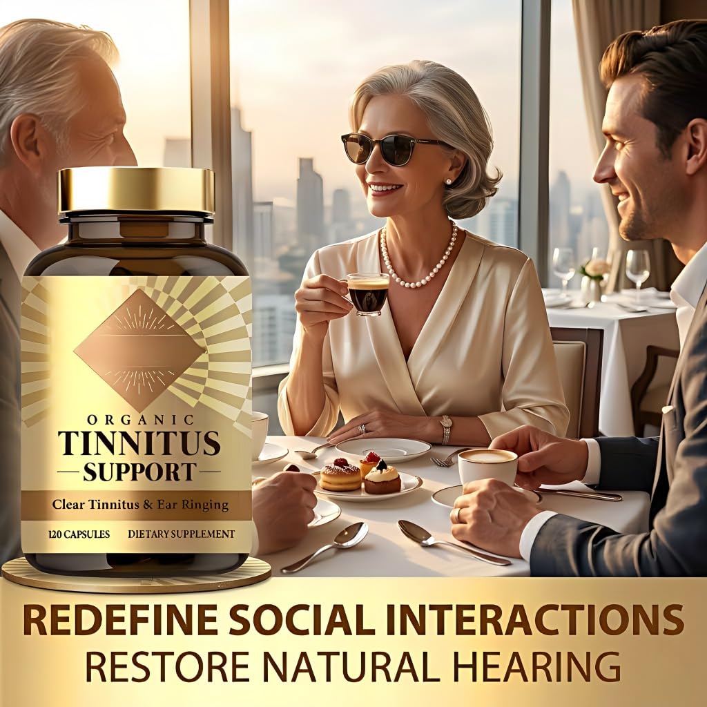 QDXHAYC Tinnitus Relief for Ringing Ears Capsules 120 Count