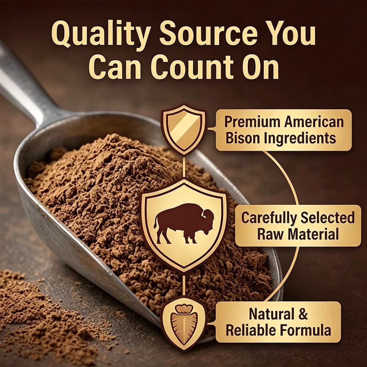 Primal Edge Biso Primal American Bison Extract Capsules, 60 Capsules