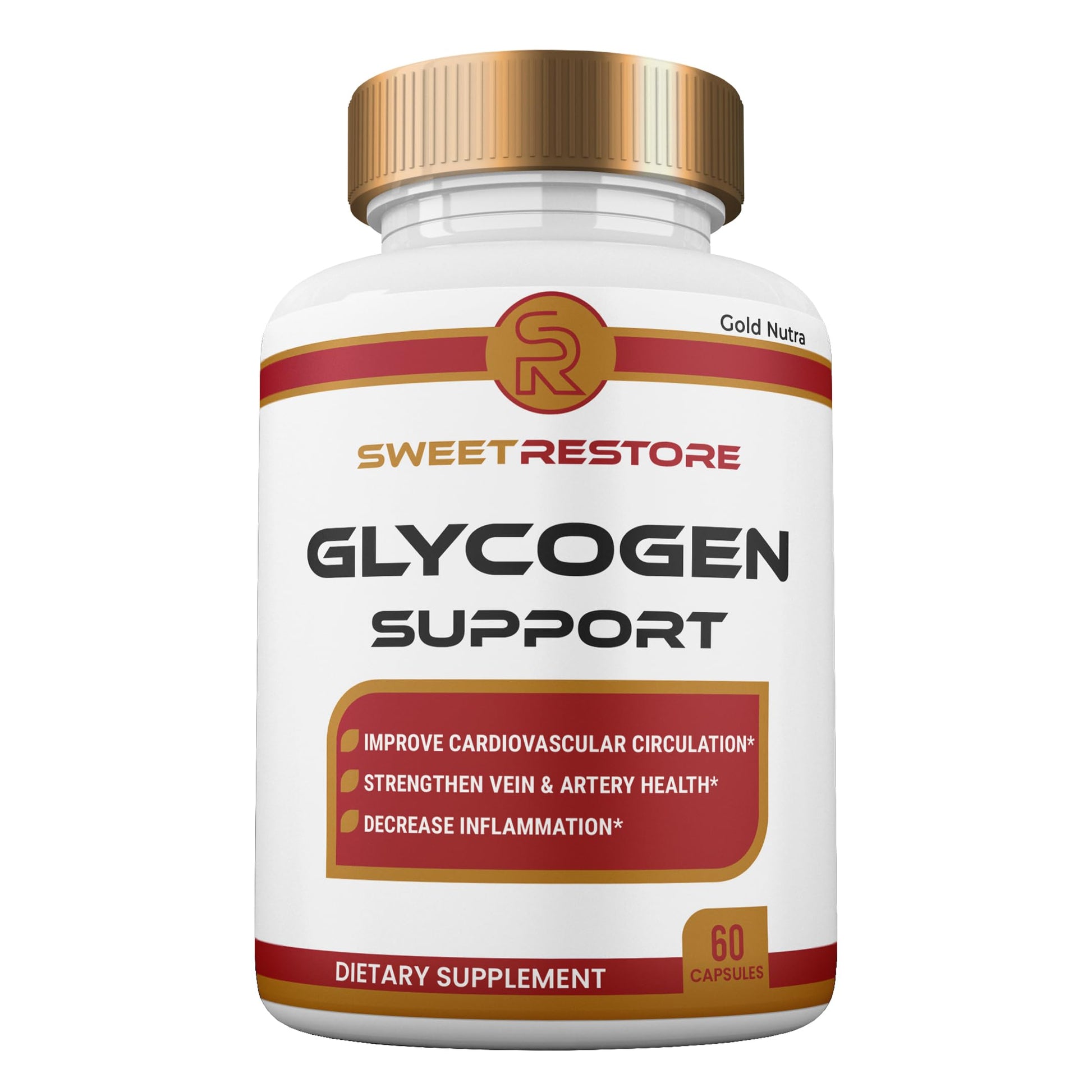 Gold Nutra Sweet Restore Glyco Pills Capsules, 2 Count