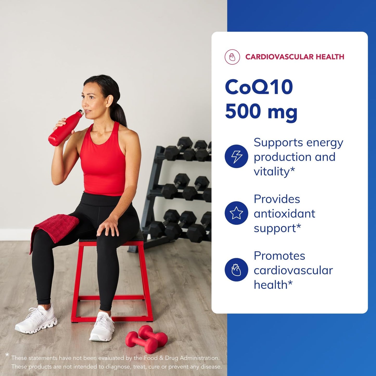 Pure Encapsulations CoQ10 500 mg, 60 Capsules