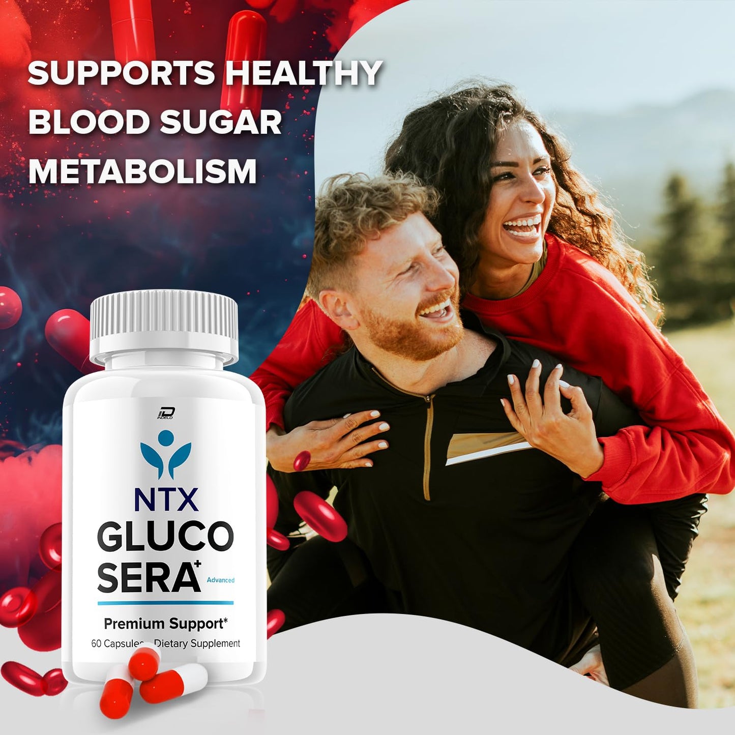 Indelo Gluco Sera Capsules, 60 Capsules