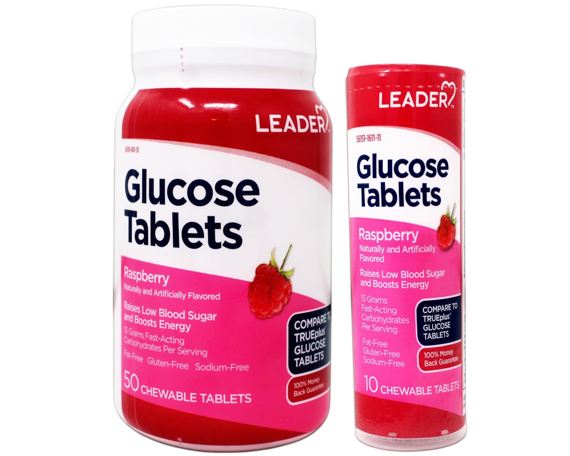 Leader Glucose Tablets 60 Count
