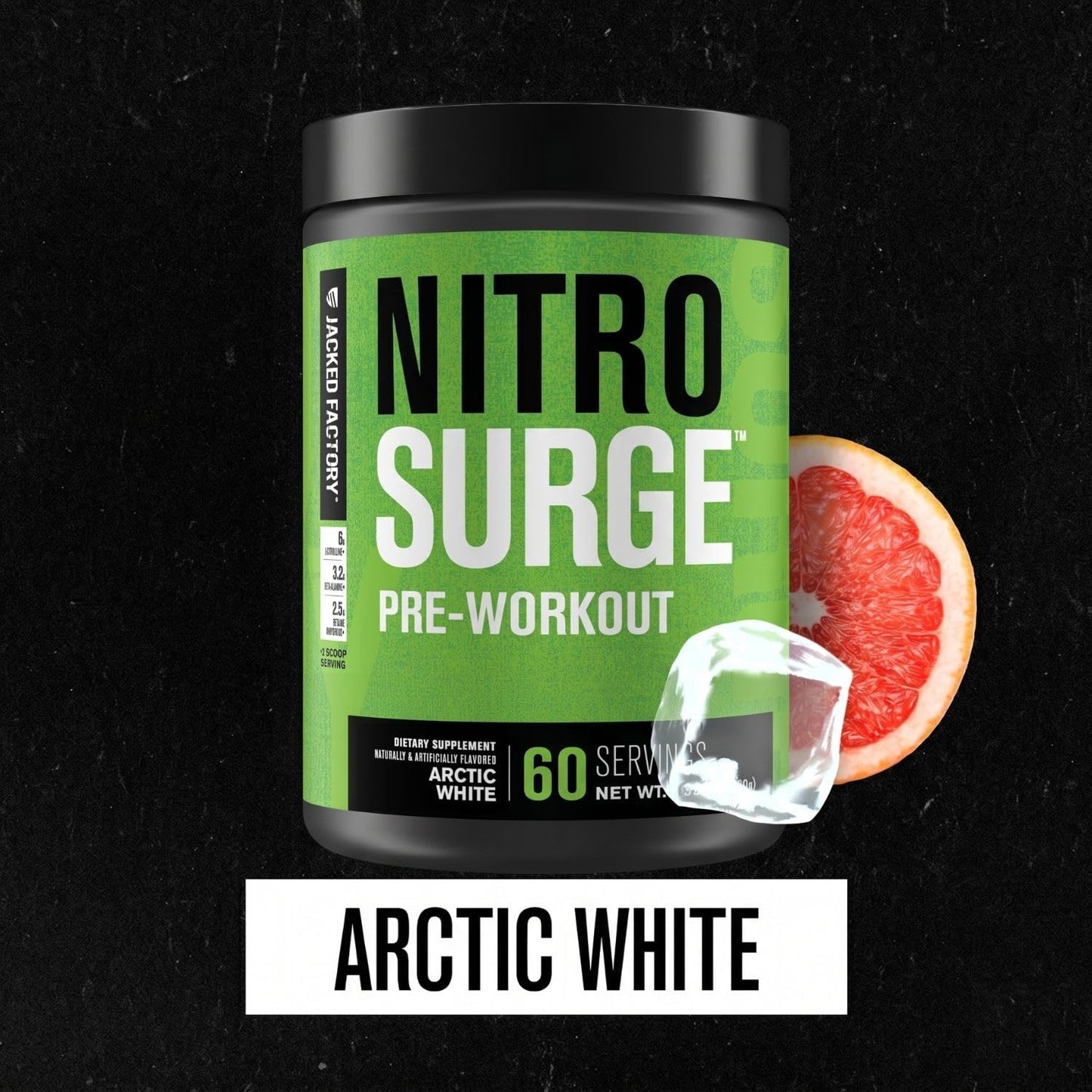 Jacked Factory NITROSURGE Pre Workout Powder, 60 Servings