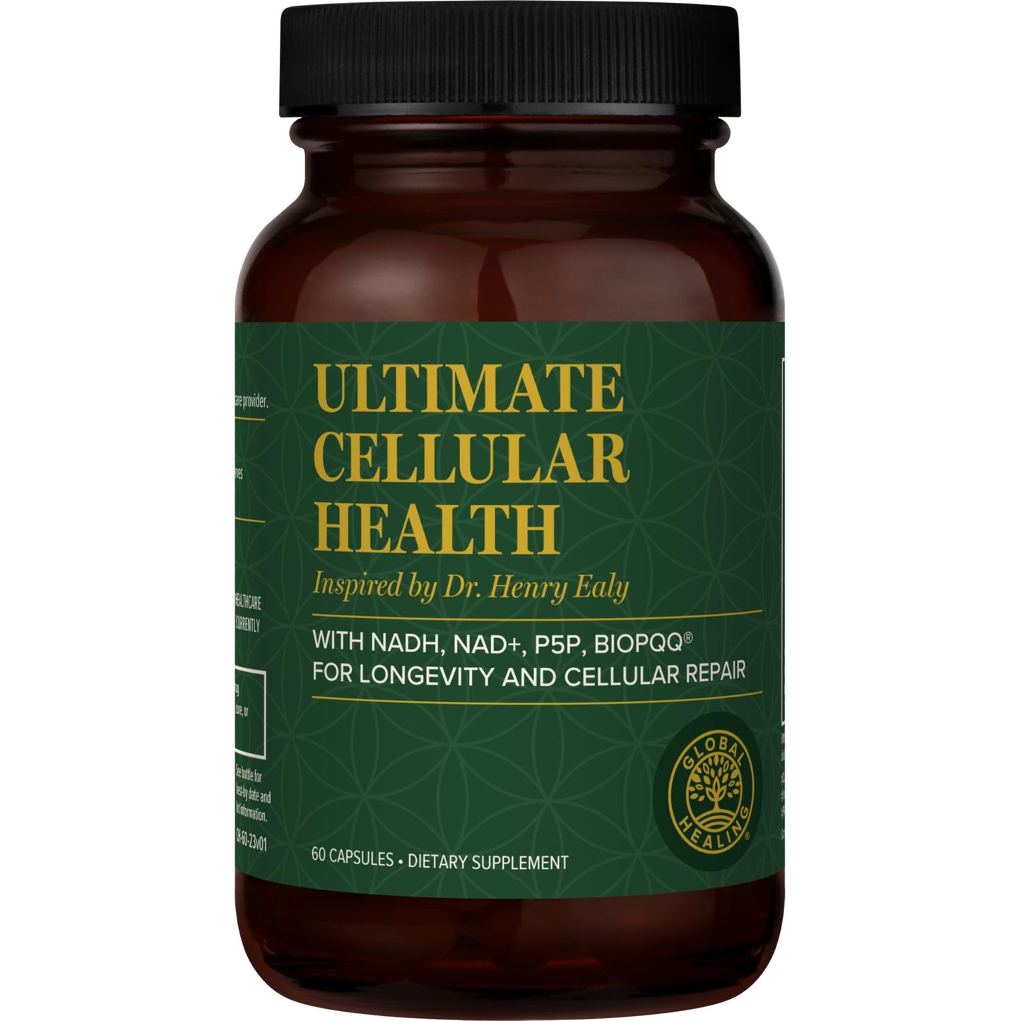 Global Healing Center Ultimate Cellular Health NAD Supplement Capsule 60 Count