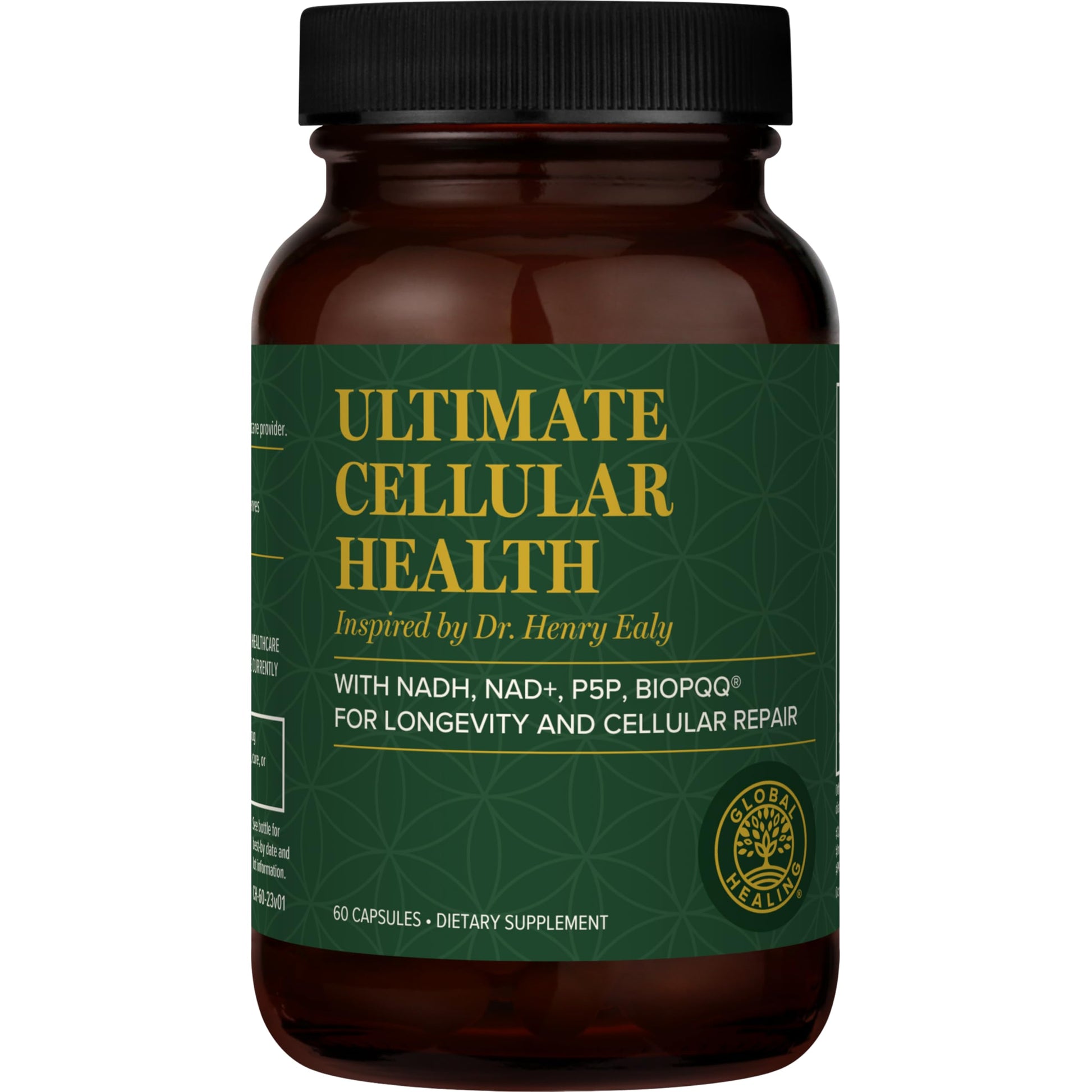 Global Healing Center Ultimate Cellular Health NAD Supplement Capsule 60 Count