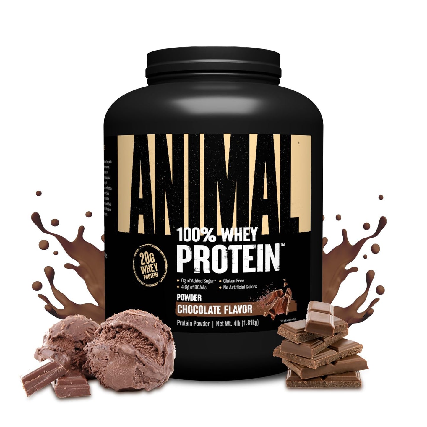 Animal 100% Whey Protein Powder Chocolate 64 Servings