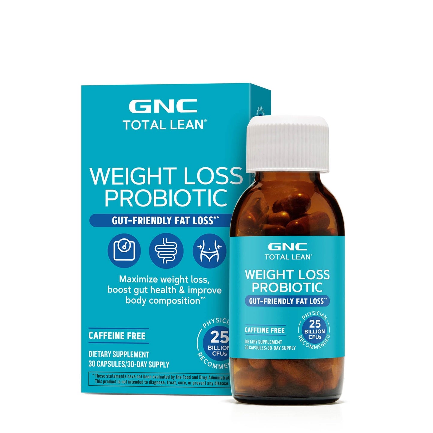 GNC Total Lean Weight Management Probiotic Capsule 30 Count