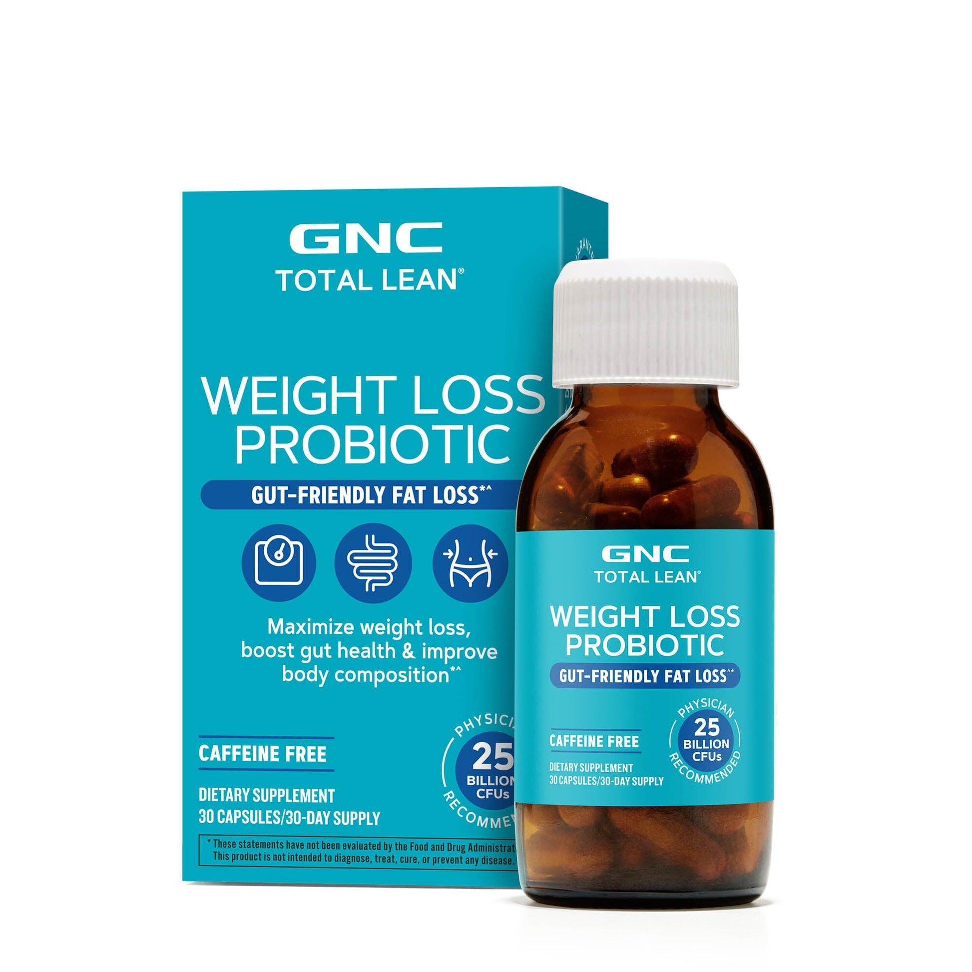 GNC Total Lean Weight Management Probiotic Capsule 30 Count
