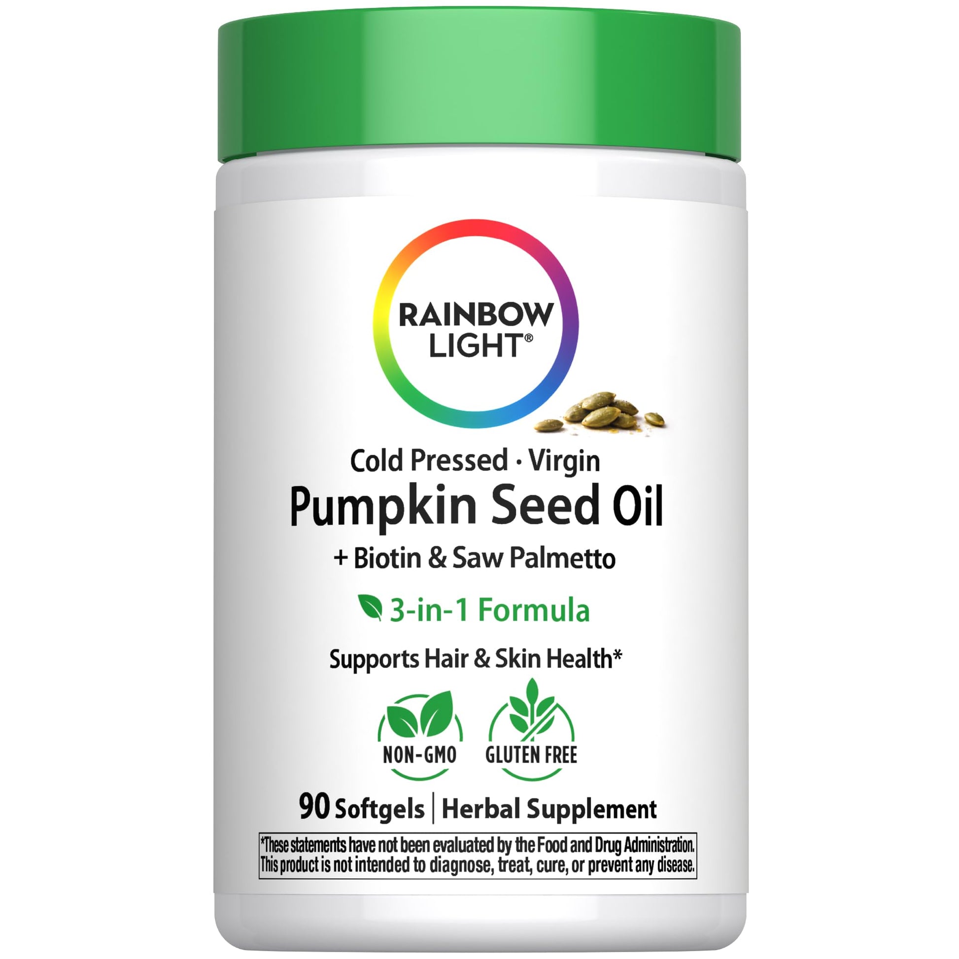 Rainbow Light Pumpkin Seed Oil Softgels 90