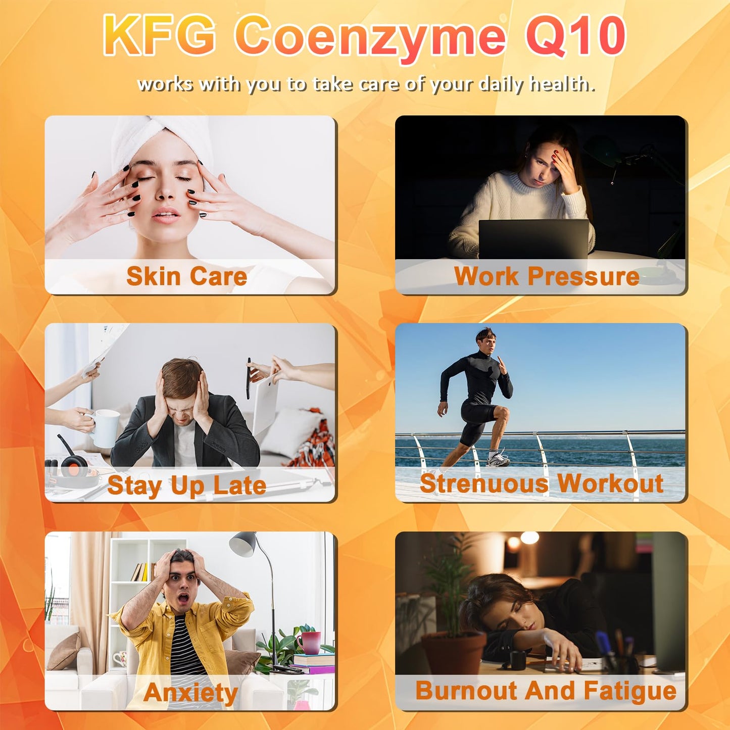 KFG CoQ10 400mg Softgel 60 Count