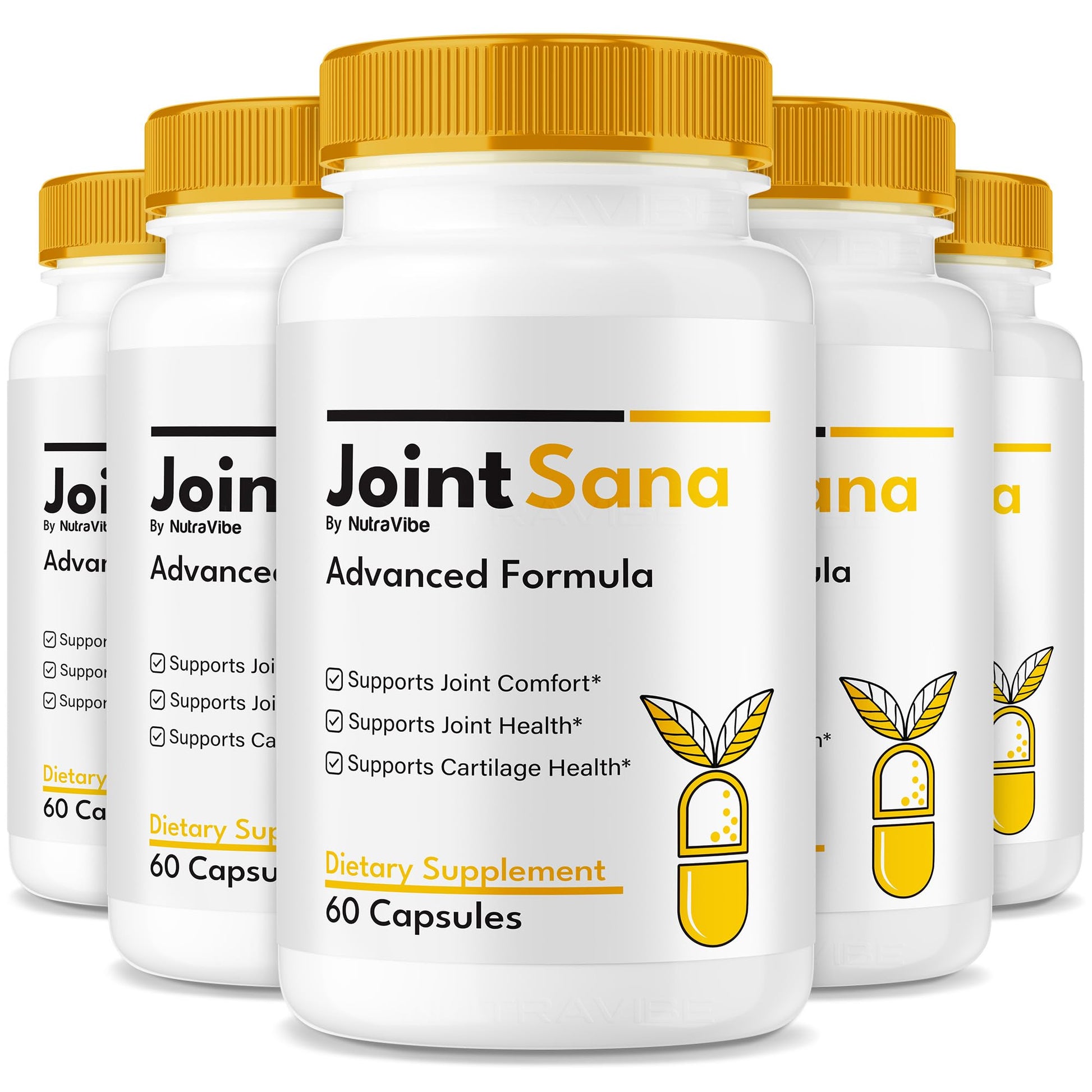 NutraVibe Joint Sana 300 Capsules