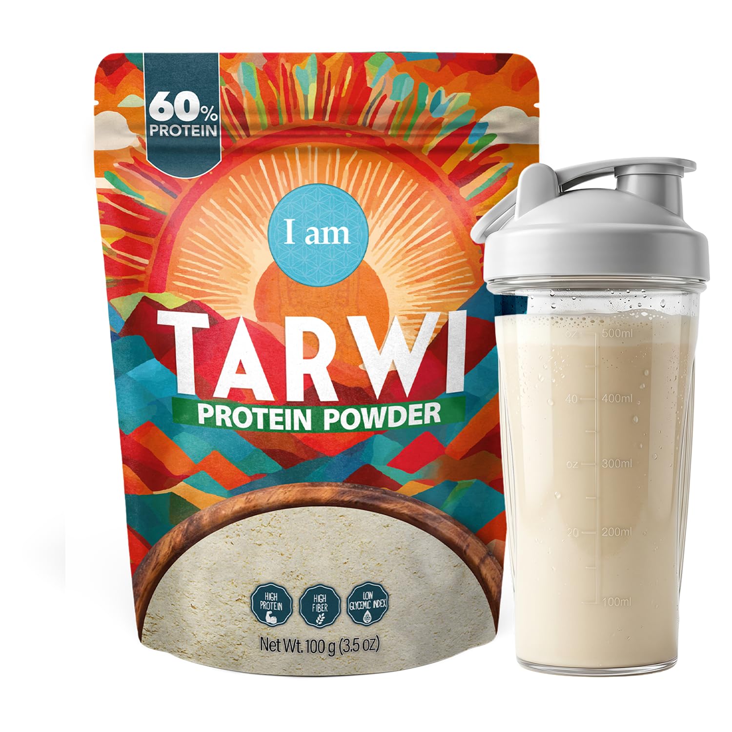 It's Good Energy I AM Tarwi Bean (Chocho) Protein Powder Pouch 3.5 oz