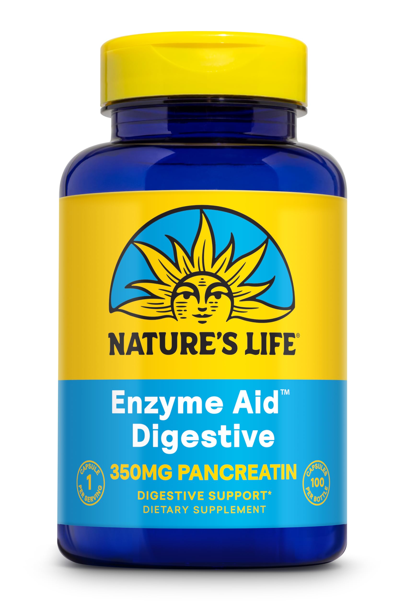Nature's Life Enzyme Aid Digest Tablet, 100 Tablets