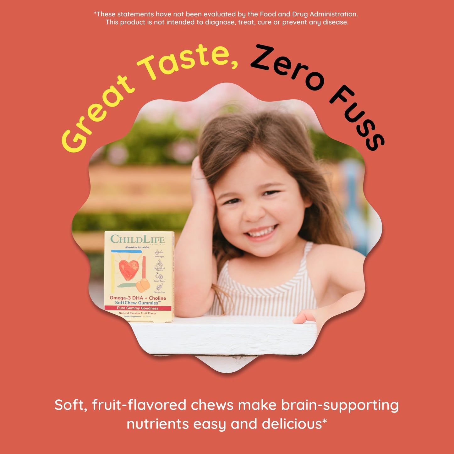 CHILDLIFE ESSENTIALS Omega-3 DHA + Choline Softgel 27 Softgels