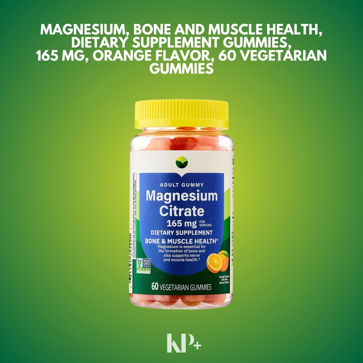KP+ Magnesium Gummies 60 Count