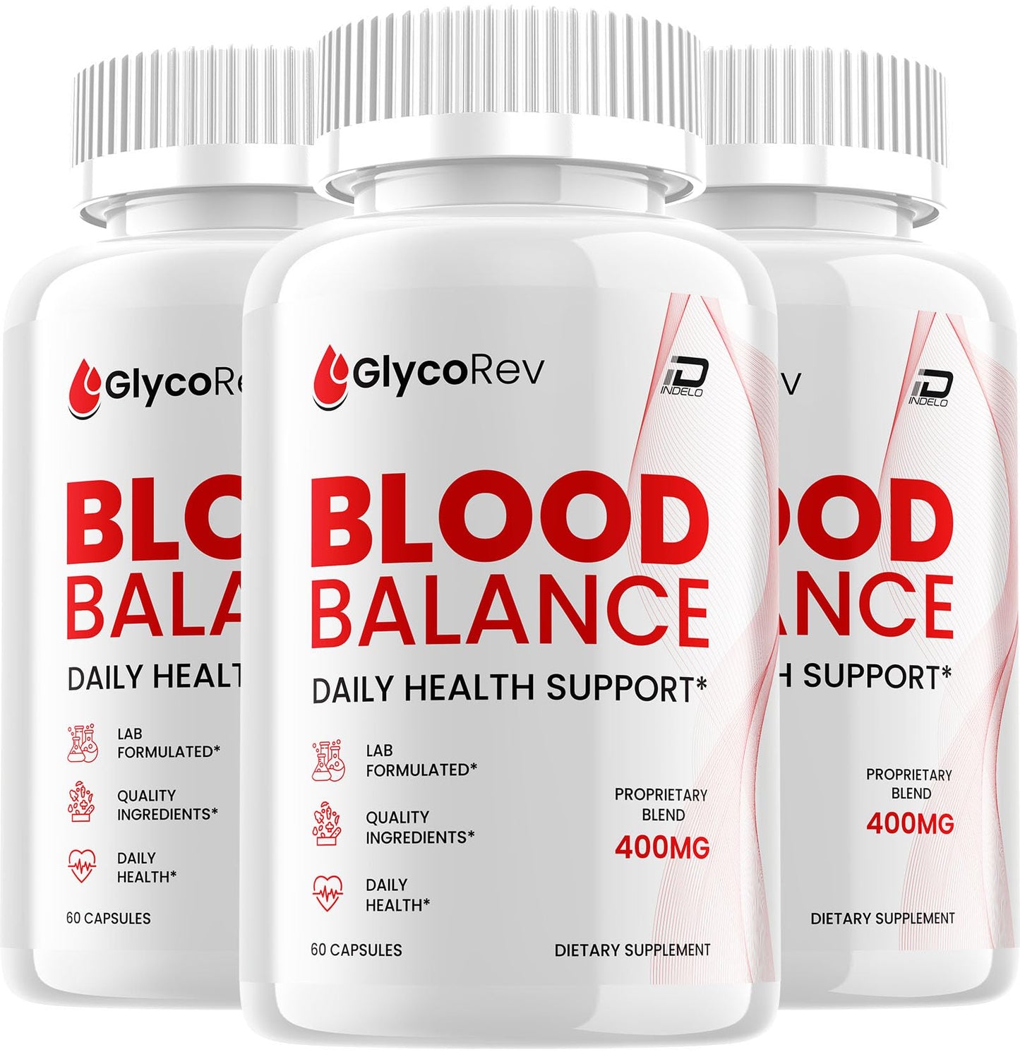 Indelo Glyco Rev 180 Capsules
