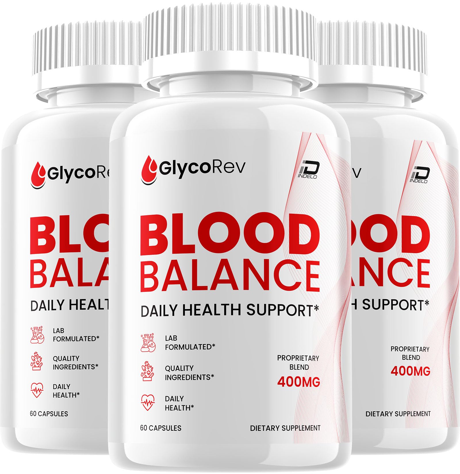 Indelo Glyco Rev 180 Capsules