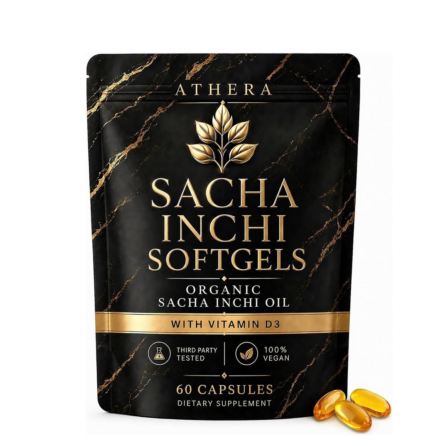 LINSETING Athera Sacha Inchi Oil Softgels 60 Capsules