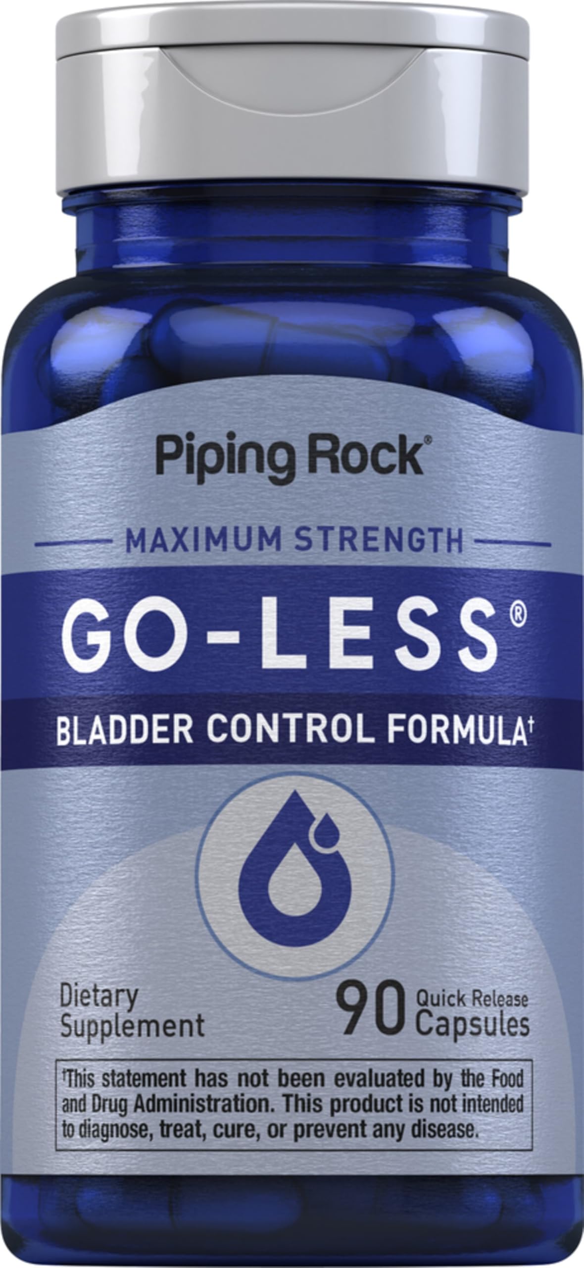 Piping Rock Bladder Control Pills for Women and Men Capsule, 90 Count