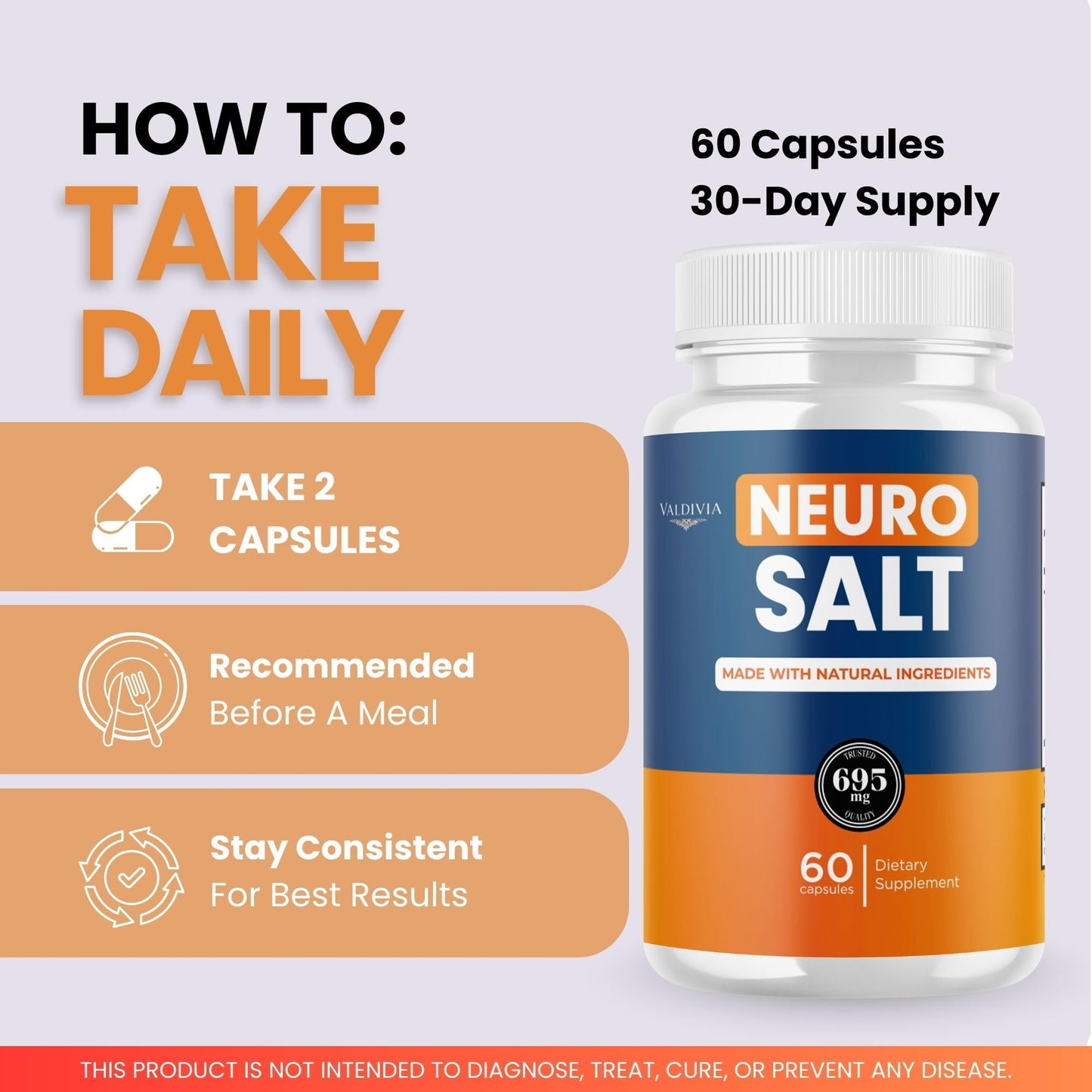 Valdivia NeuroSalt Capsules 120 Capsules