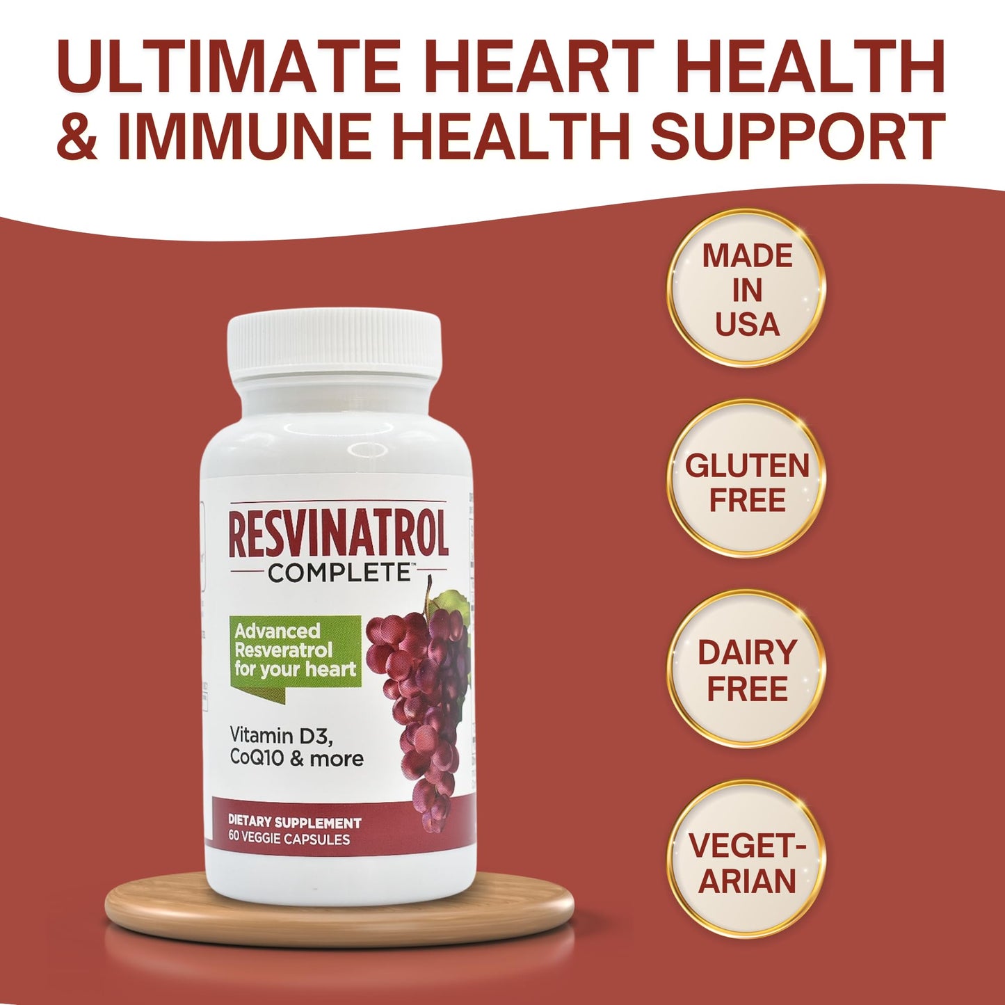 Resvinatrol Complete Capsules 60 Count