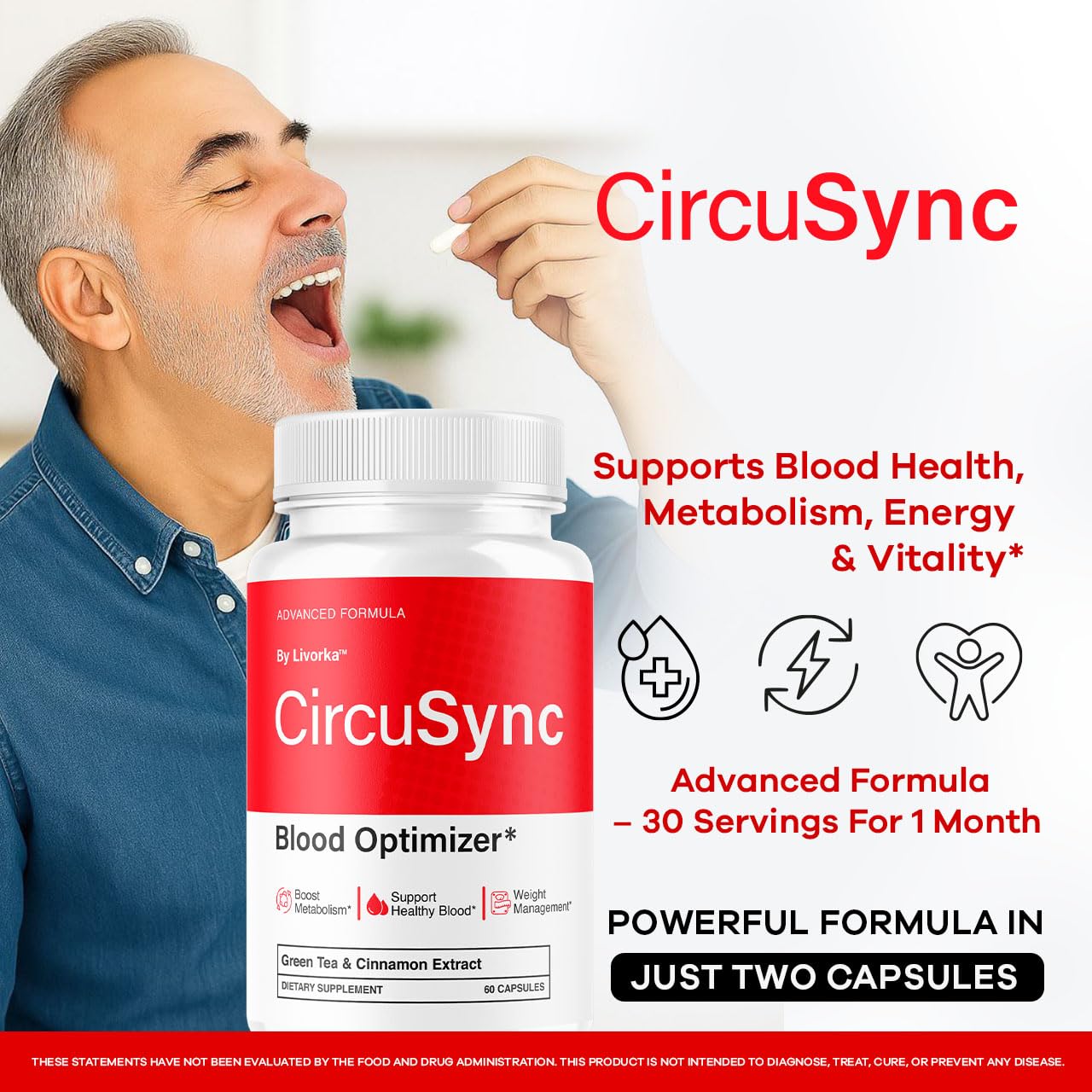 LIVORKA Circusync Capsules 60 Capsules