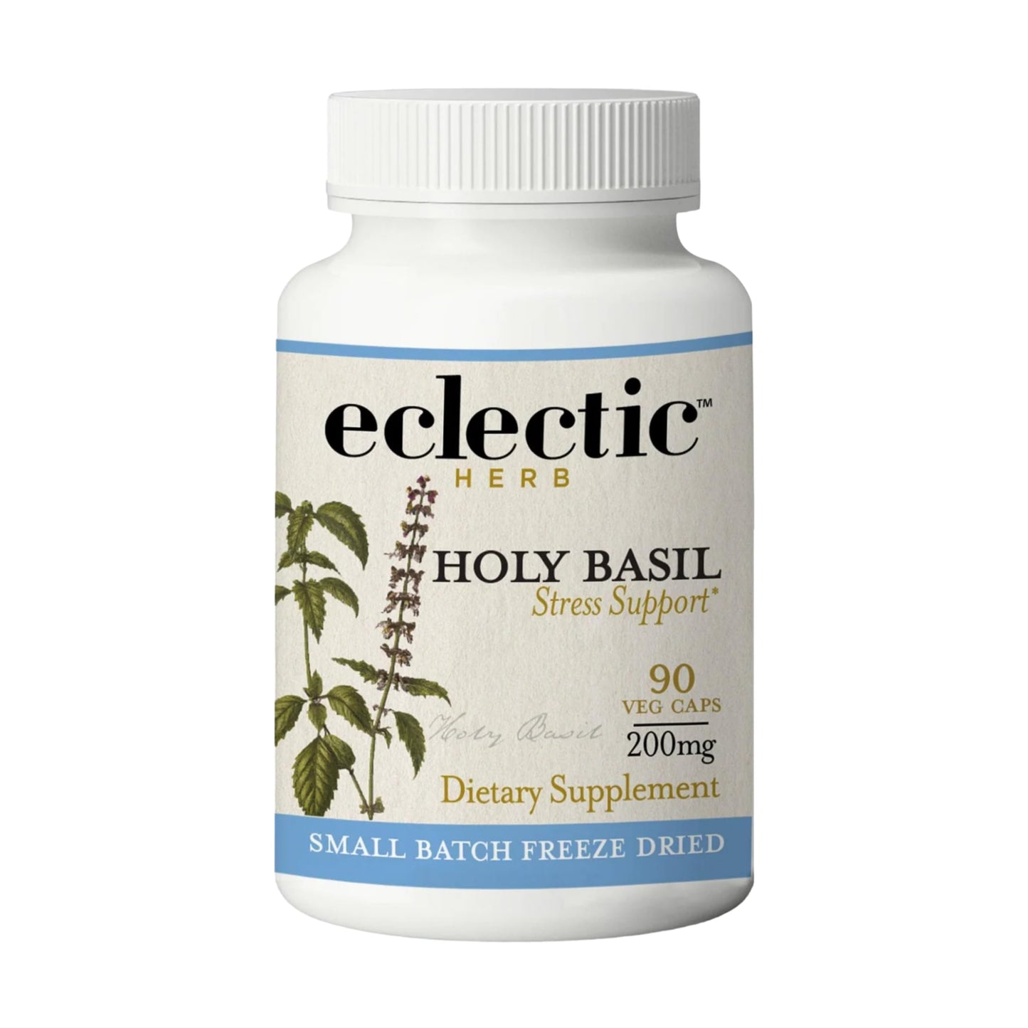 ECLECTIC INSTITUTE Holy Basil Capsules 90 Count
