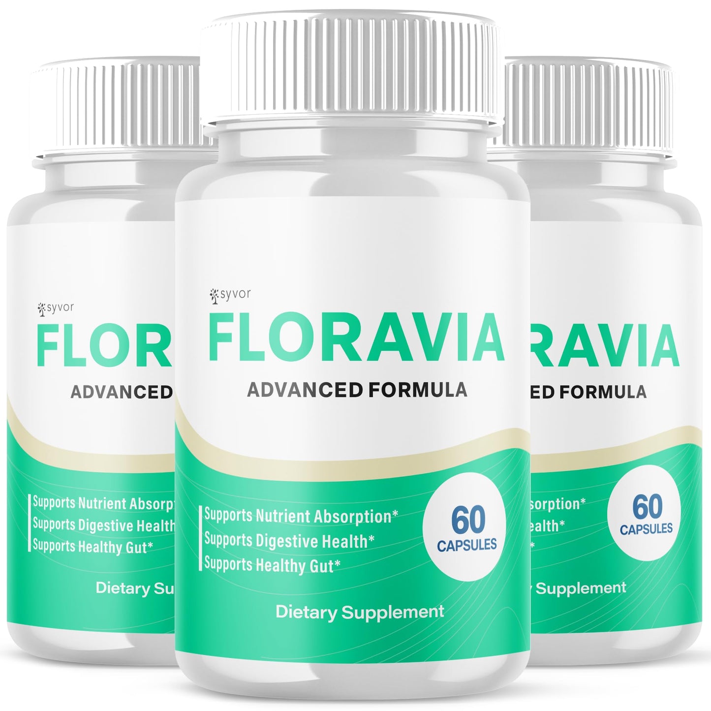 Syvor Floravia Probiotic Capsules, 180 Capsules