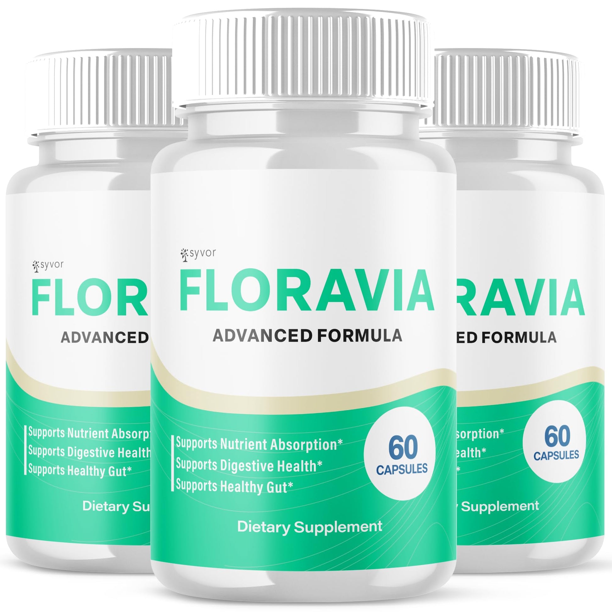 Syvor Floravia Probiotic Capsules, 180 Capsules