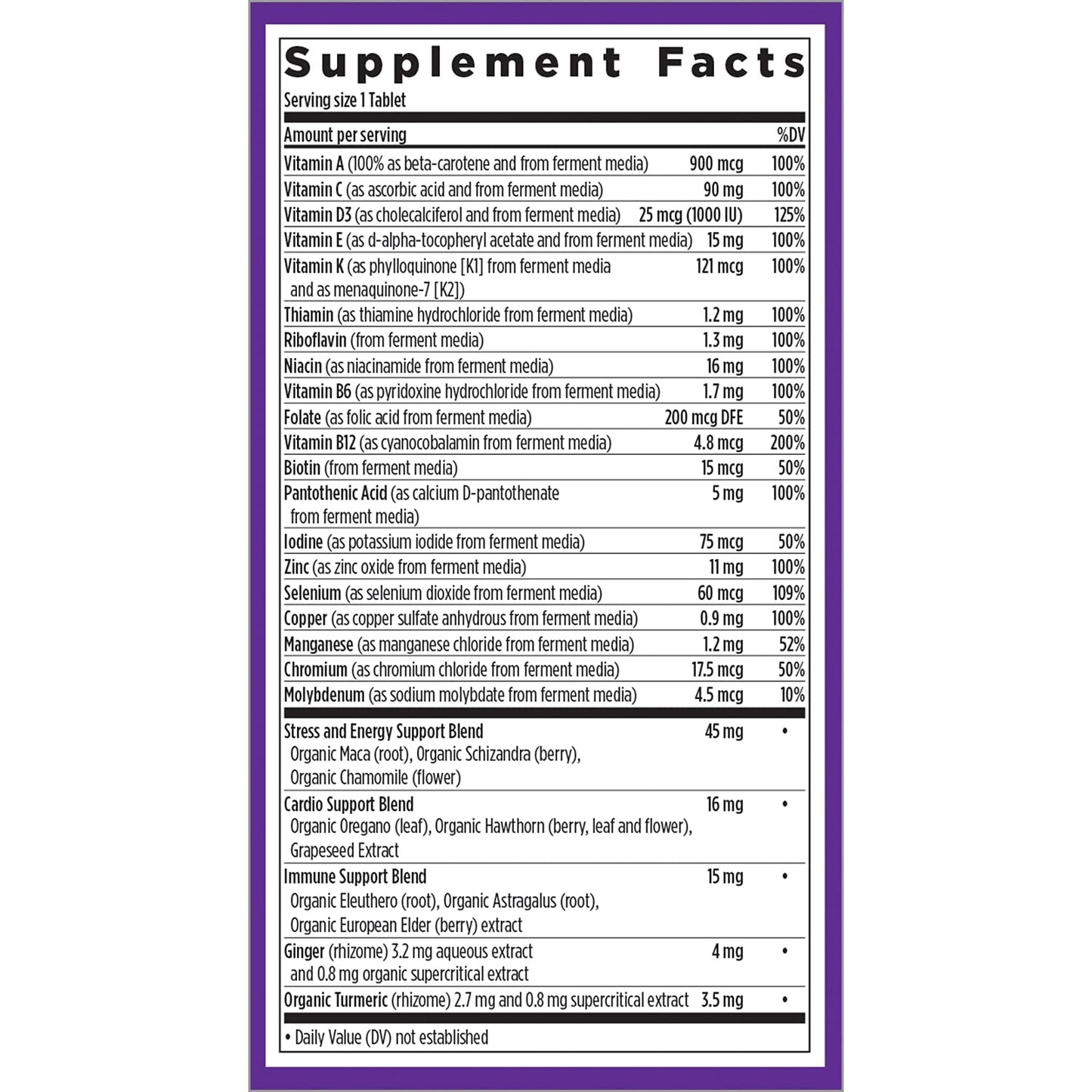 New Chapter Men’s Multivitamin + Immune, Energy & Stress Support – Every Man’s One Daily with Fermented Probiotics & Whole Foods + Vitamin D3 + Vitamin B6 & B12 + Organic Non-GMO Ingredients, Gummy 24 Count