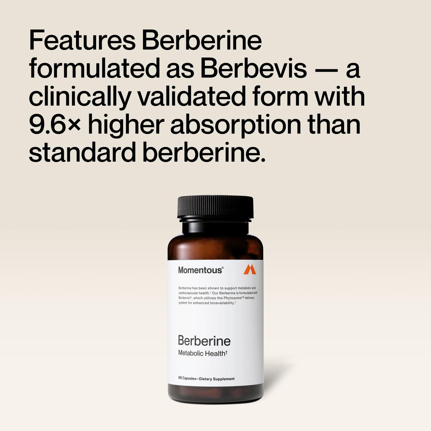 Momentous Berberine Capsule 60 Count