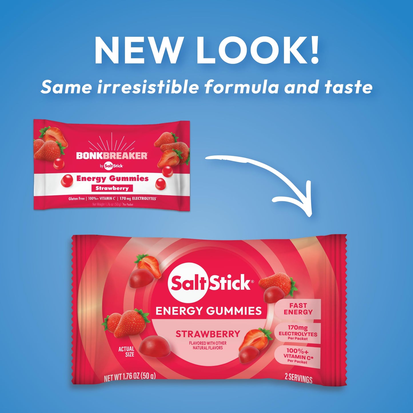 SaltStick Energy Gummies 80 Gummies