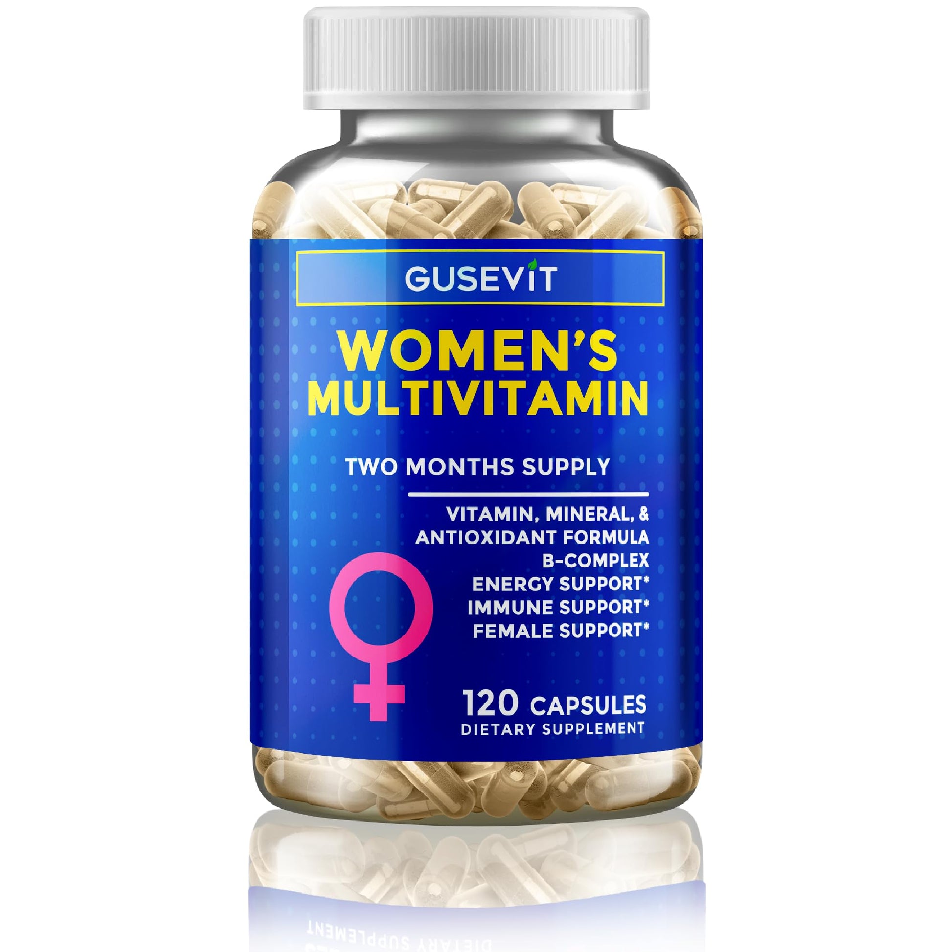 Gusevit 37-in-1 Women's Multivitamin Capsule, 120 Count
