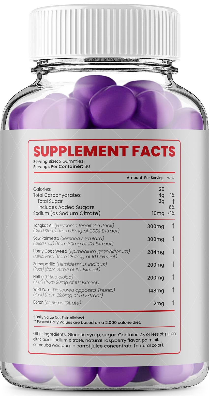 Indelo Max Force Power Gummies, 60 Count