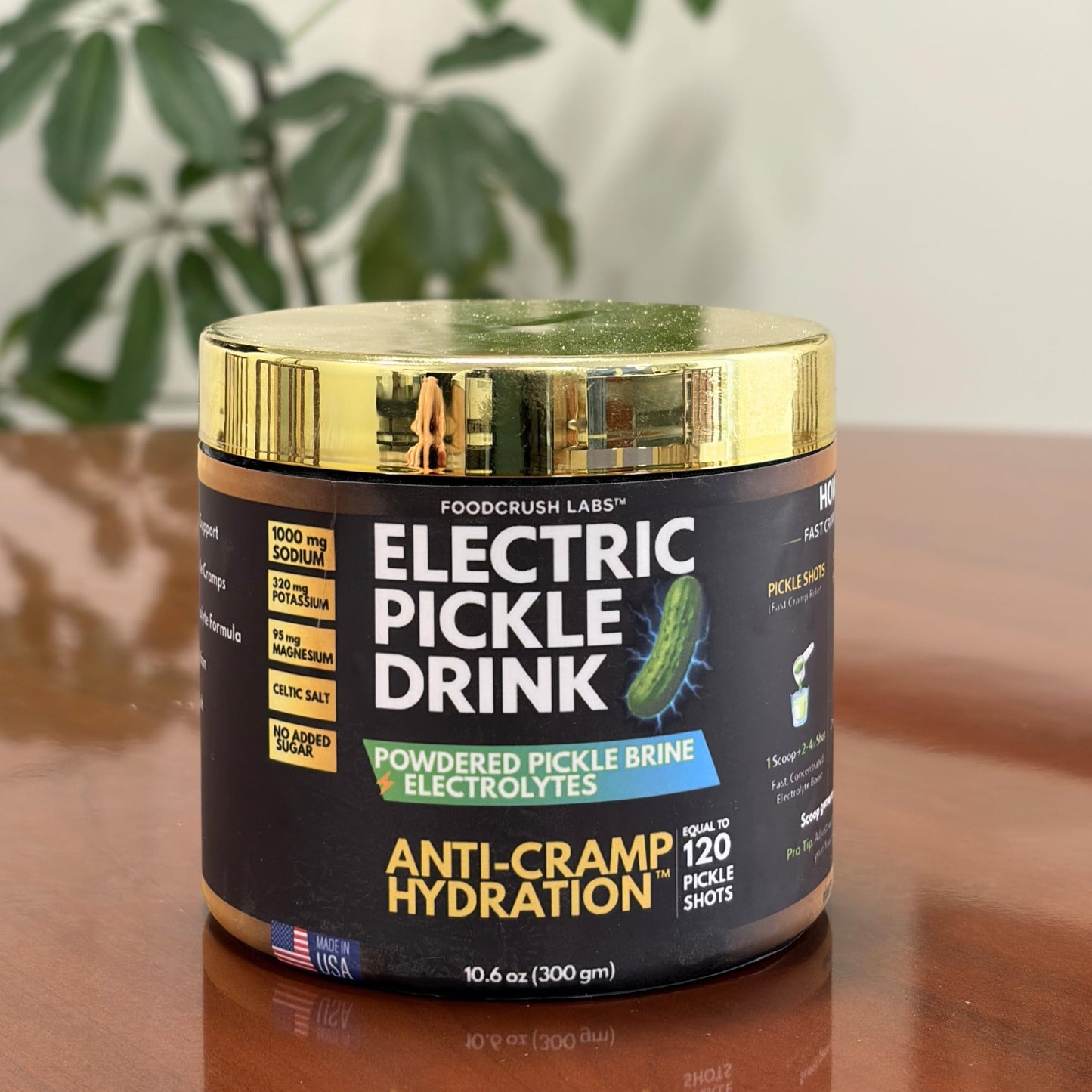 Food Crush Electric Pickle Drink-Electrolytes Powder 15.87 oz