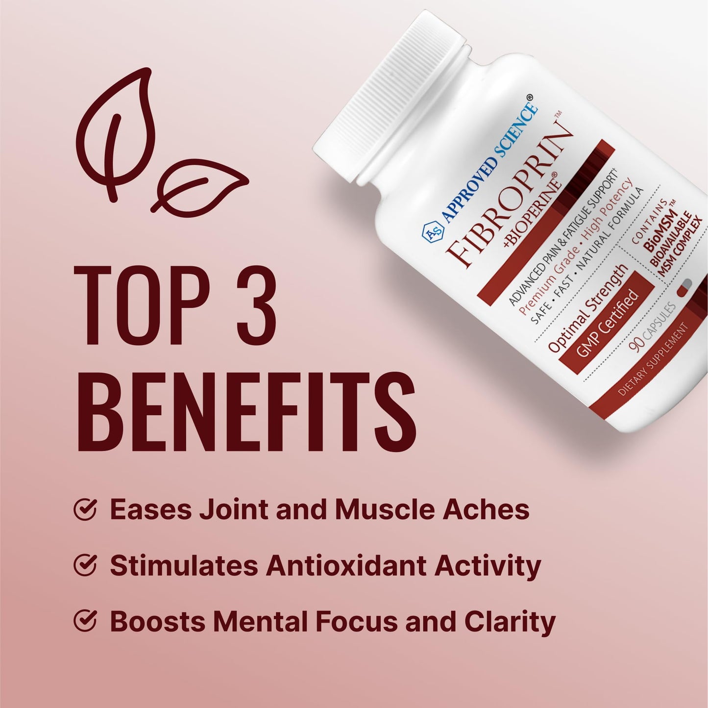 Approved Science Fibroprin 90 Capsules