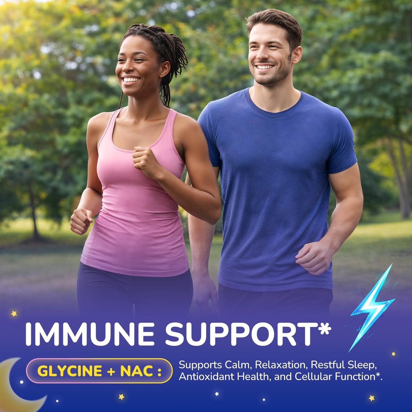 GZ HAOYUAN Glycine Gummies 60 Count