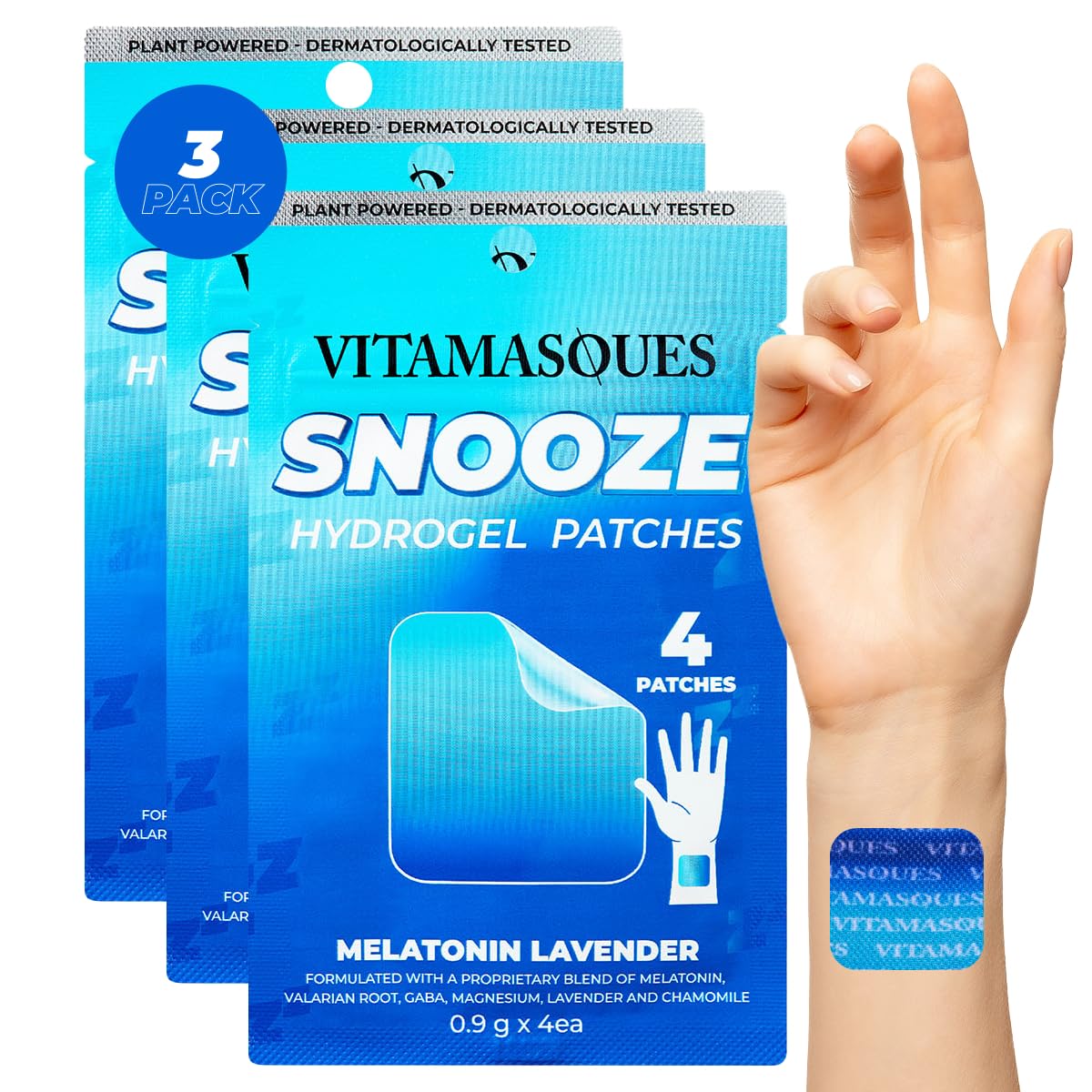 Vitamasques Sleep Patches Softgels 4